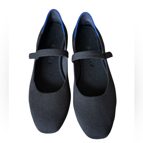 Rothy’s Square Mary Jane Flats Black - Picture 2 of 4